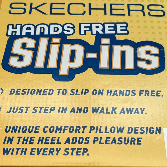 Skechers White Go Walk Sneakers Hands Free Slip-Ins 6.5 - Picture 6 of 7